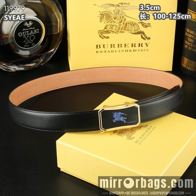 Burberry belt 35mmX100-125cm 8L3
