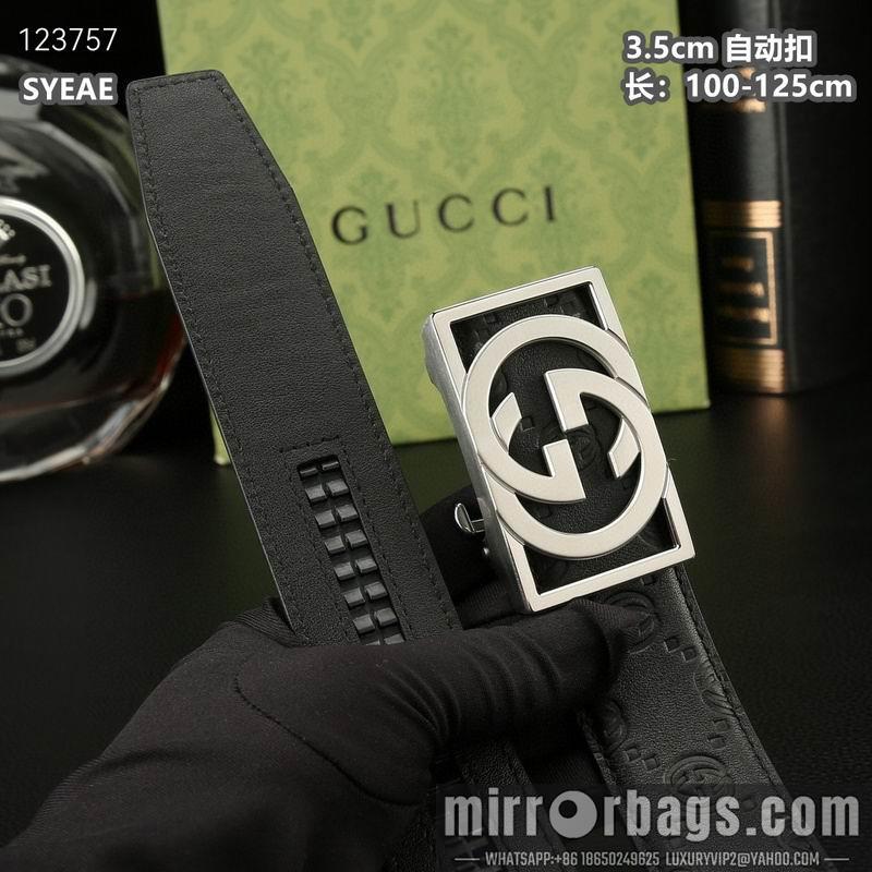 Gucci belt 35mmX100-125cm 8L53