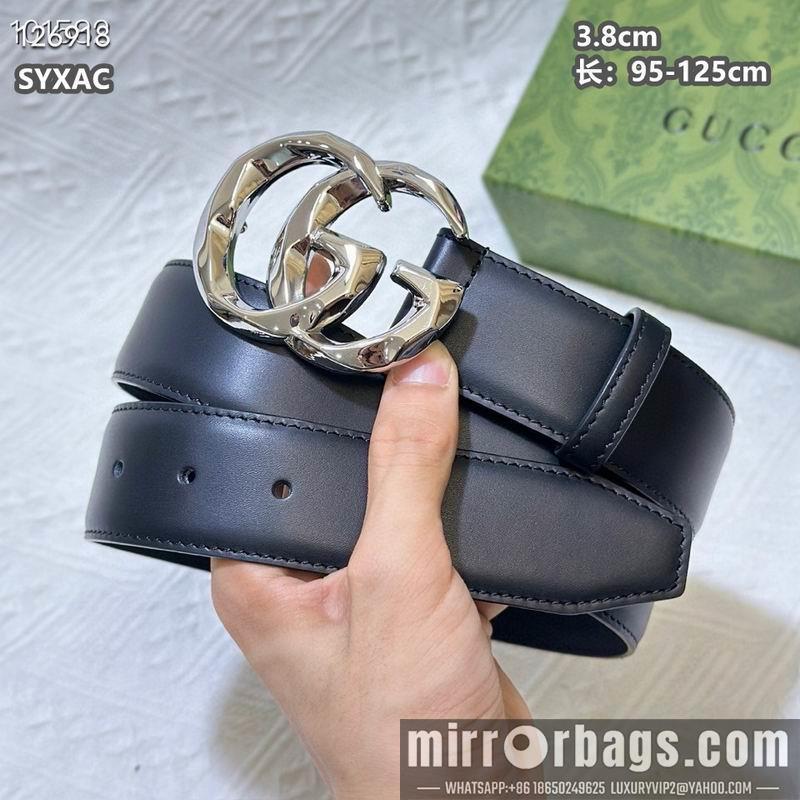 Gucci belt 38mmX95-125cm 8L38