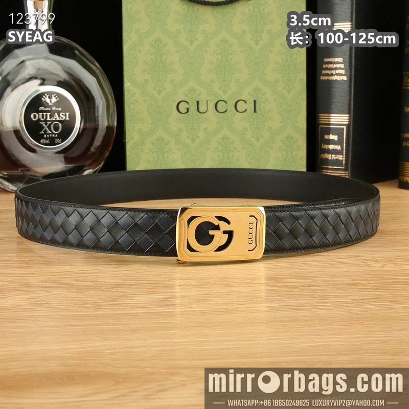 Gucci belt 35mmX100-125cm 8L34