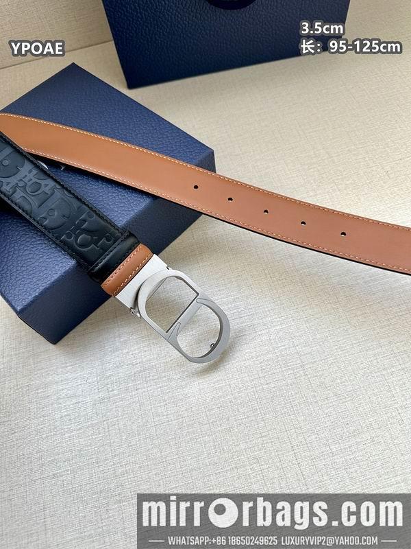 Dior belt 35mmX95-125cm 8L43