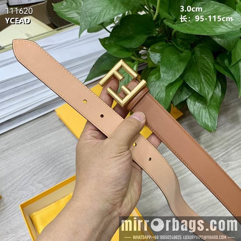 Fendi Belt 30mmX95-115cm 8L04
