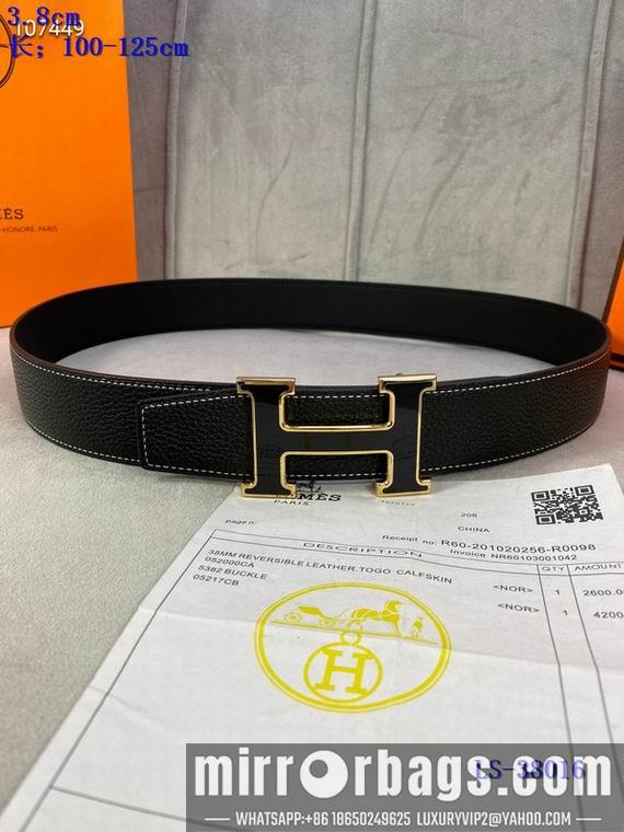 Hermes Belt 38mm 100-125cm 8L98