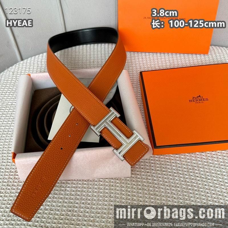 Hermes belt 38mmX100-125cm 8L17