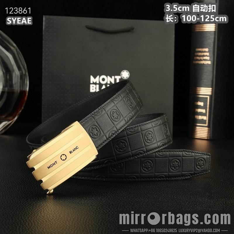 Montlanc belt 35mmX100-125cm 8L49