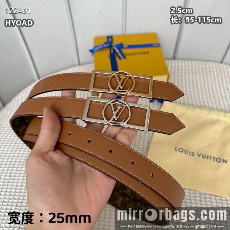 LV belt 25mmX95-115cm 8L15