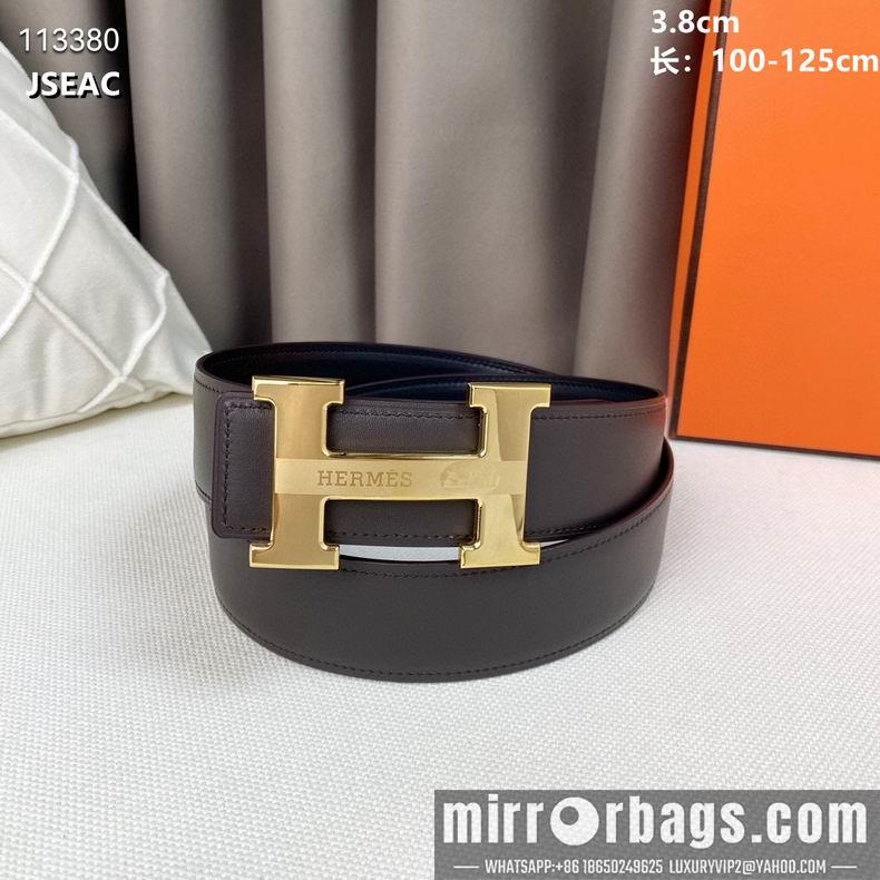 Hermes belt 38mmX100-125cm 8L082502