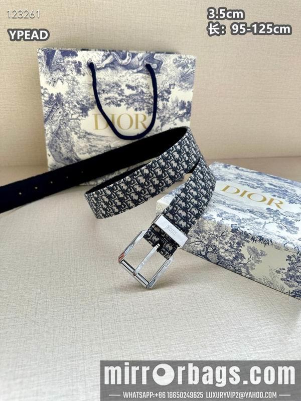 Dior belt 35mmX95-125cm 8L31