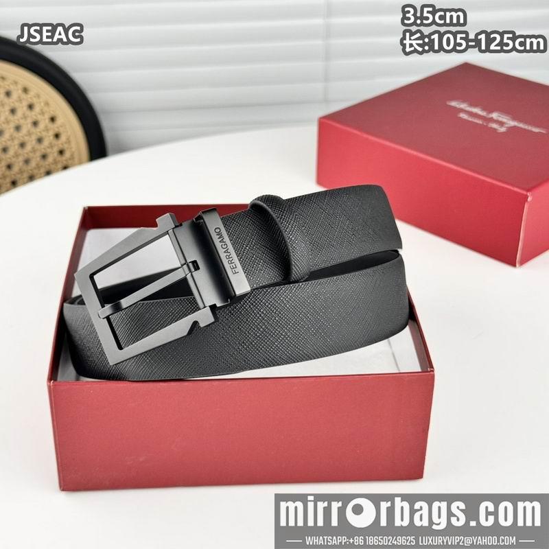 Ferragamo belt 35mmX105-125cm 8L129