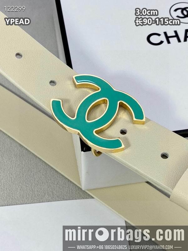 Chanel belt 30mmX90-115cm 8L10