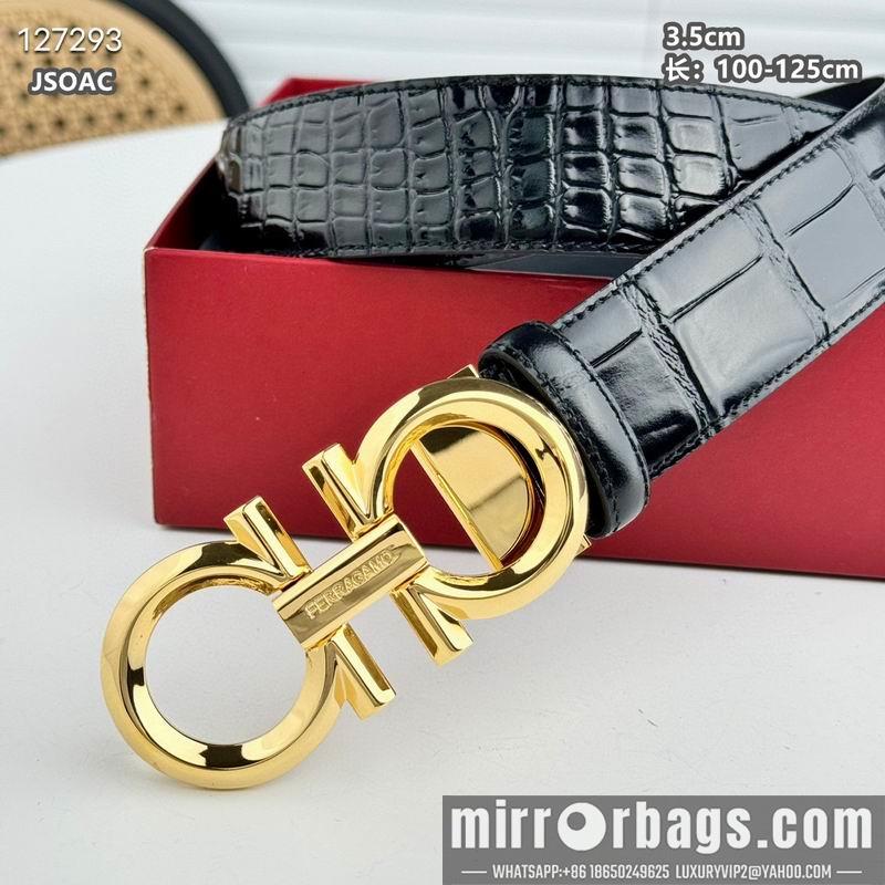 Ferragamo belt 35mmX100-125cm 8L85