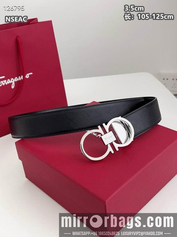 Ferragamo belt 35mmX105-125cm 8L93