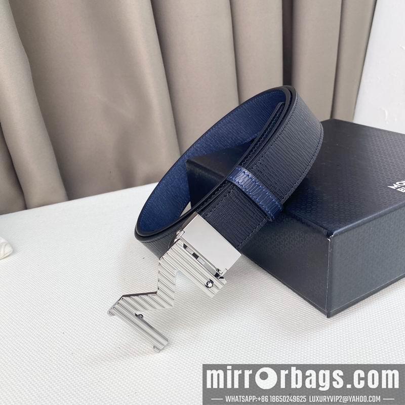 Montblanc belt 35mmX95-125cm 7D07