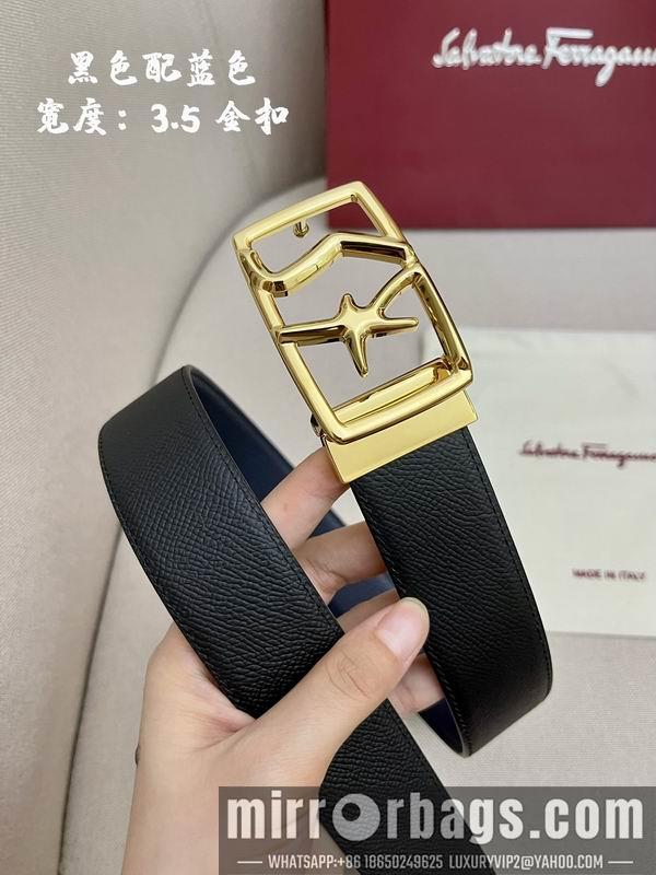 Ferragamo belt 35mmX95-125cm 7D41