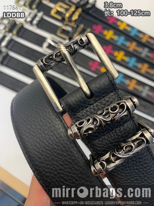 Chrome Hearts belt 38mmX100-125cm 8L16