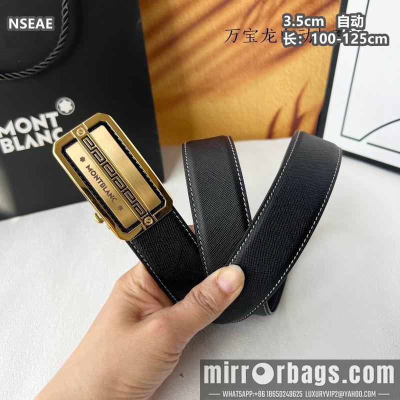 Montlanc belt 35mmX100-125cm 8L68