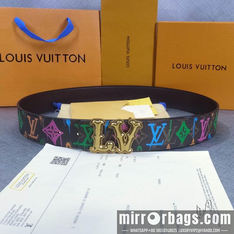 LV belt 38mmX90-125cm lb23
