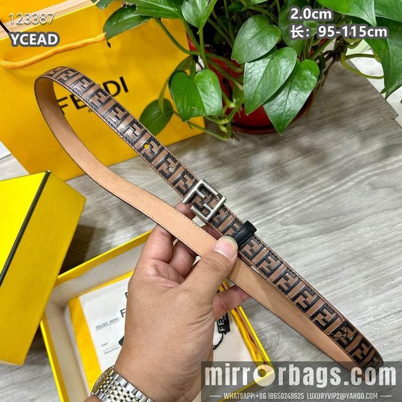 Fendi belt 20mmX95-115cm 8L14