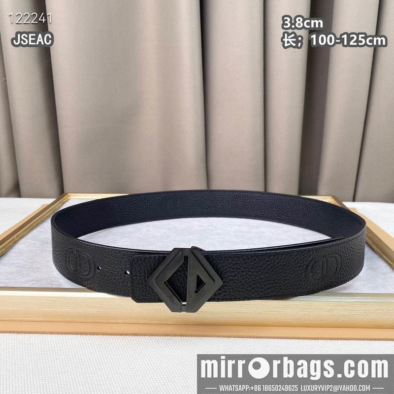Dior belt 38mmX100-125cm 8L08