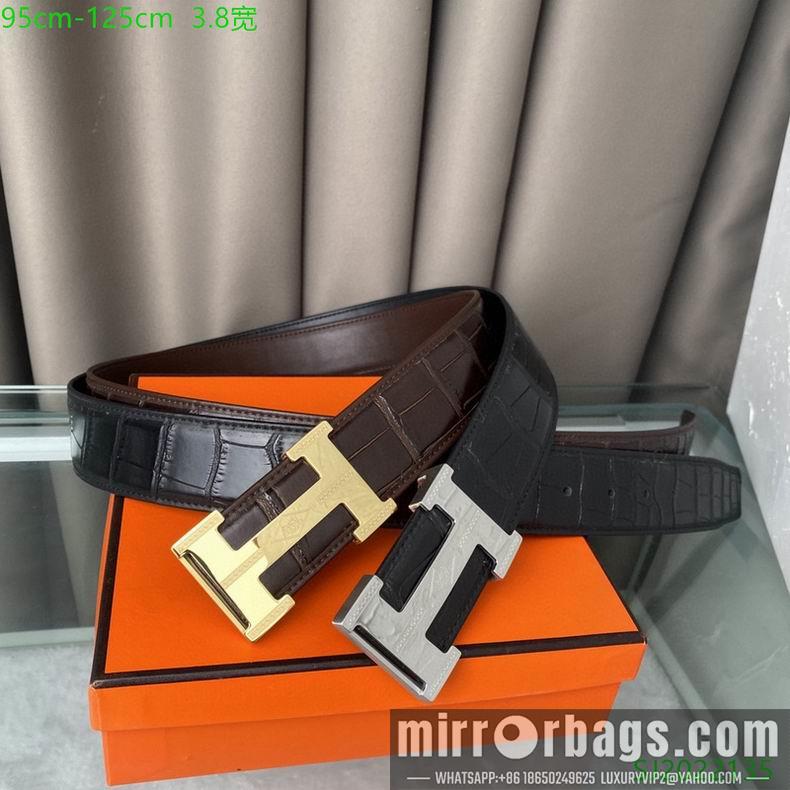 Hermes Belt 38mmX95-125cm 7D107