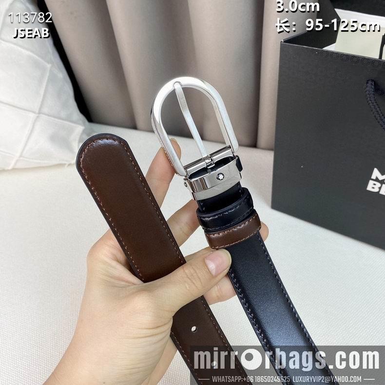 Montblanc belt 30mmX95-125cm 8L03