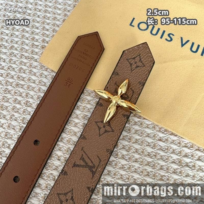 LV belt 25mmX95-115cm 8L14