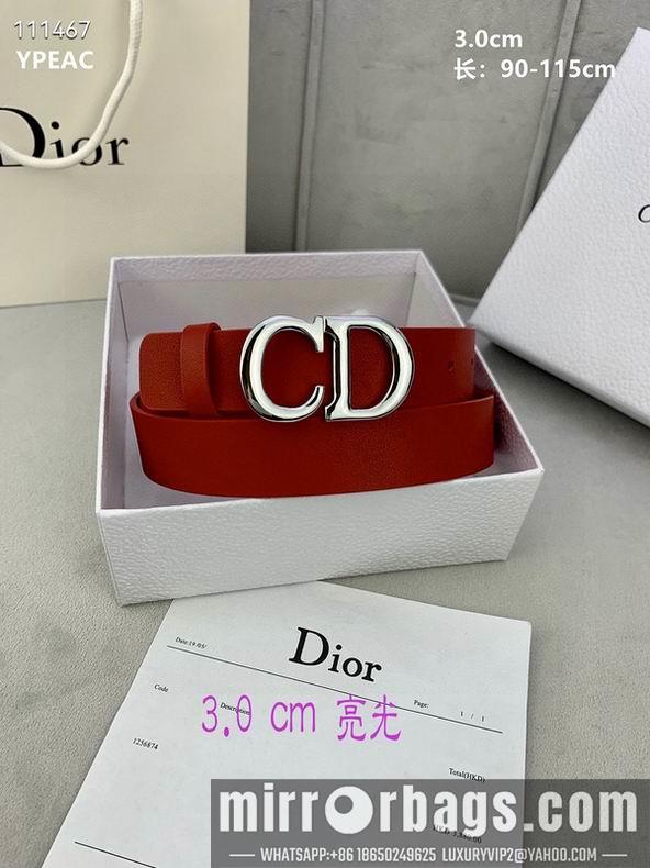Dior Belt 30mmX90-115cm 8L07