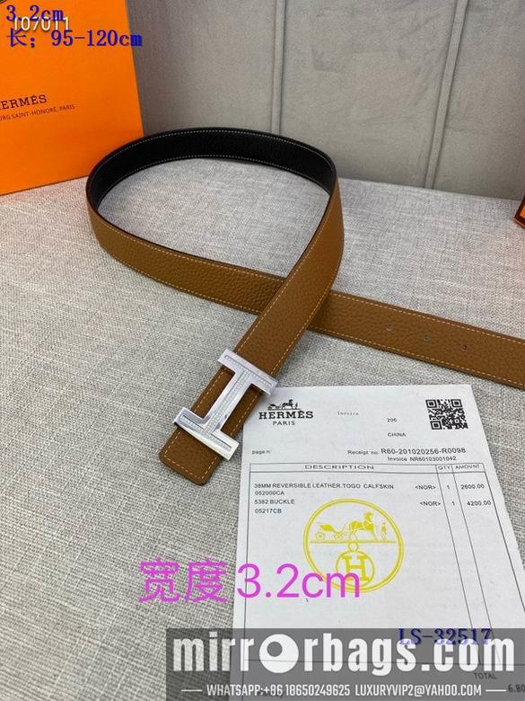 Hermes Belt 32mmX95-125cm 8L01