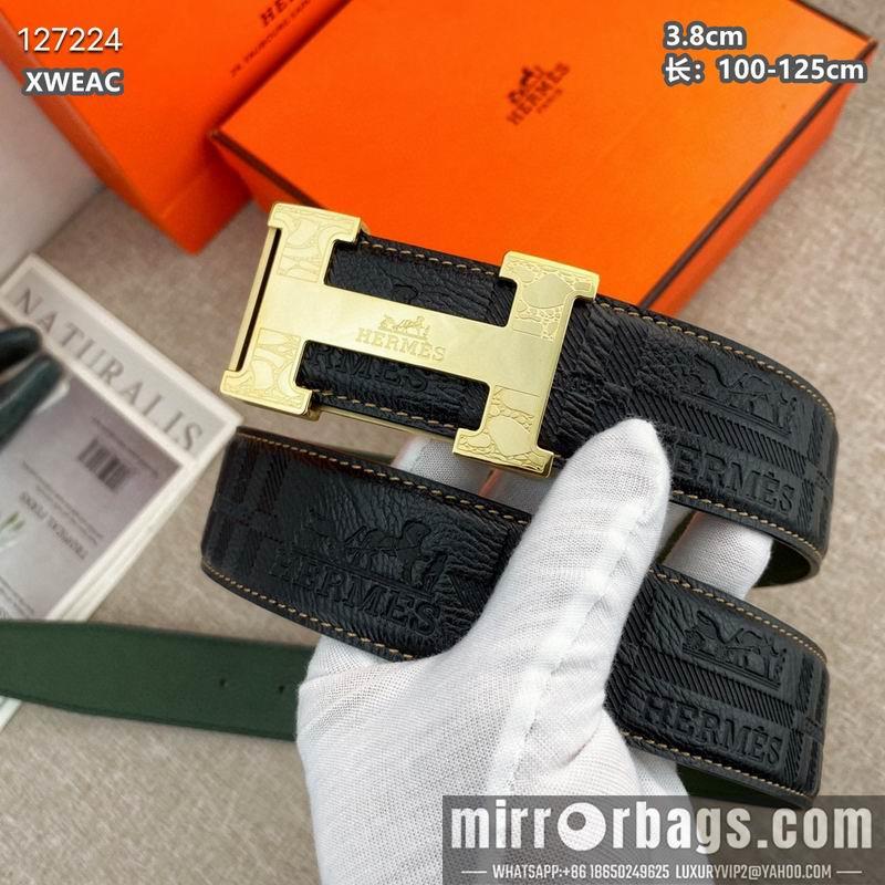 Hermes belt 38mmX100-125cm 8L44