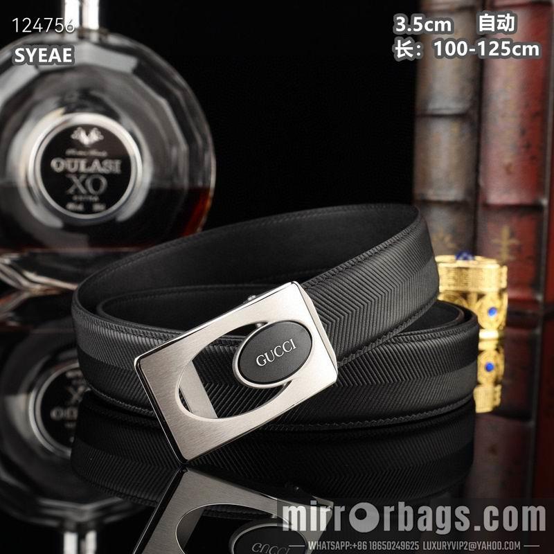 Gucci belt 35mmX100-125cm 8L22
