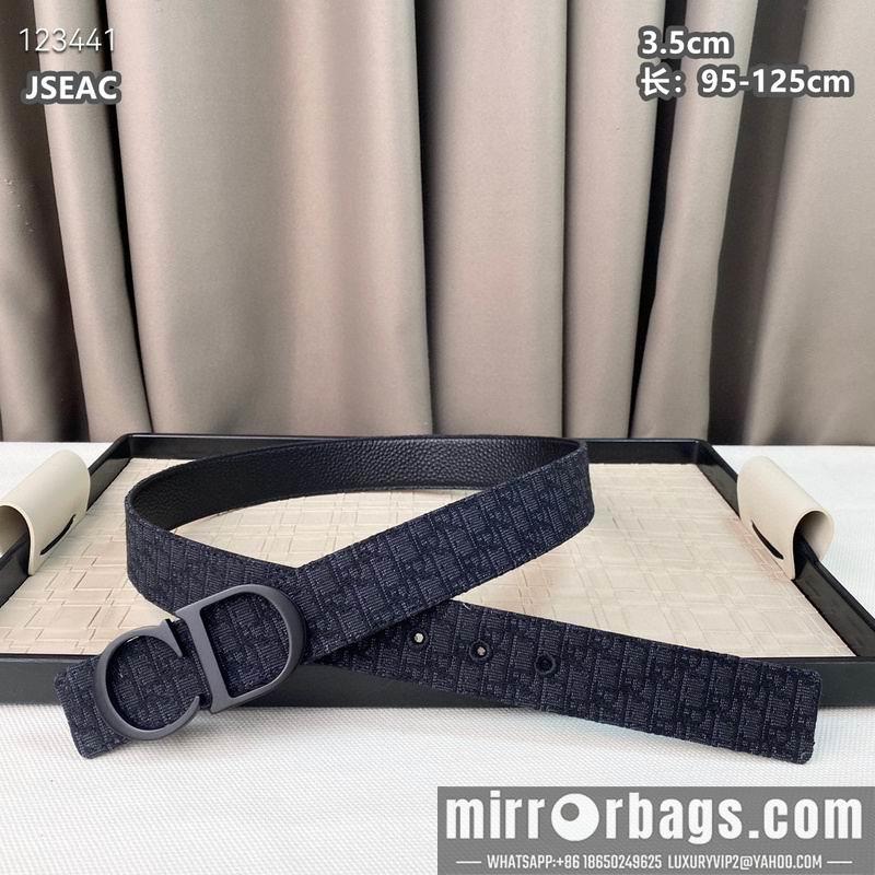 Dior belt 35mmX95-125cm 8L24