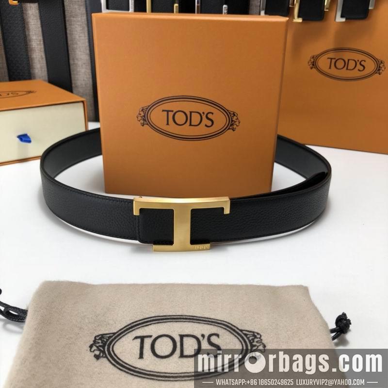 Tod's belt 34mmX95-125cm 7D03