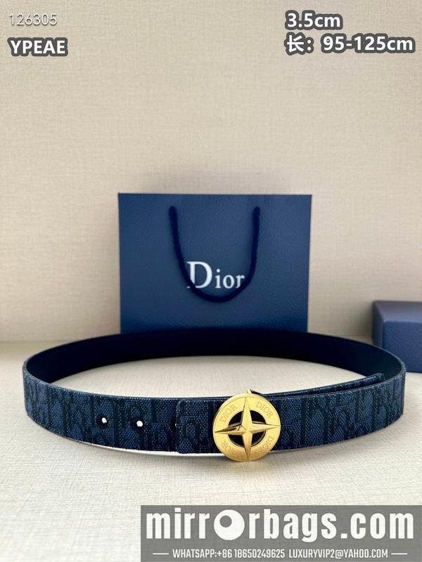 Dior belt 35mmX95-125cm 8L19