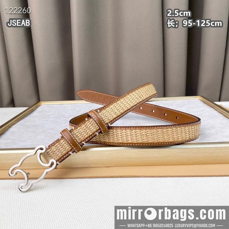 Celine belt 25mmX95-125cm 8L24