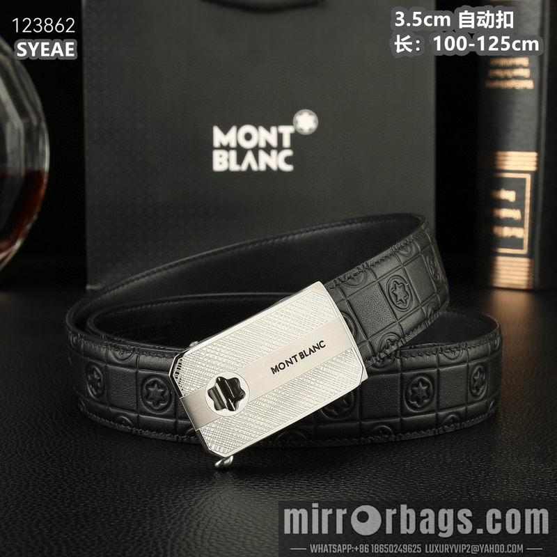 Montlanc belt 35mmX100-125cm 8L48