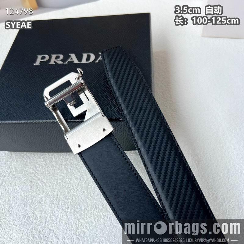 Prada belt 35mmX100-125cm 8L53