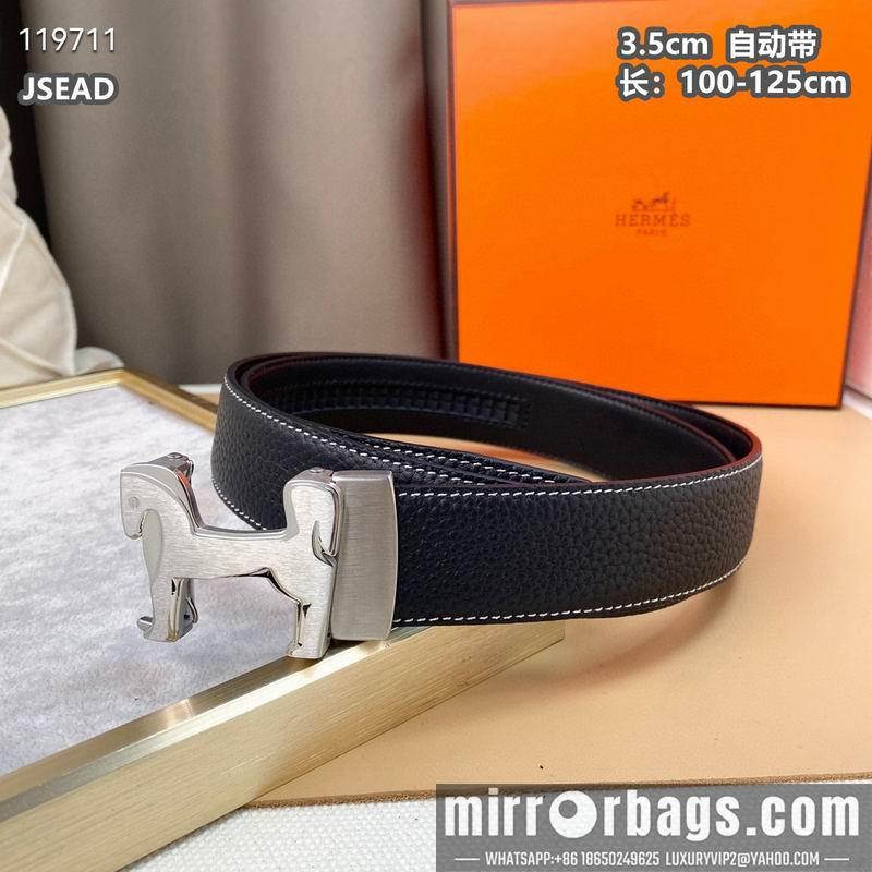 Hermes belt 自动带35mmX100-125cm 8L040801