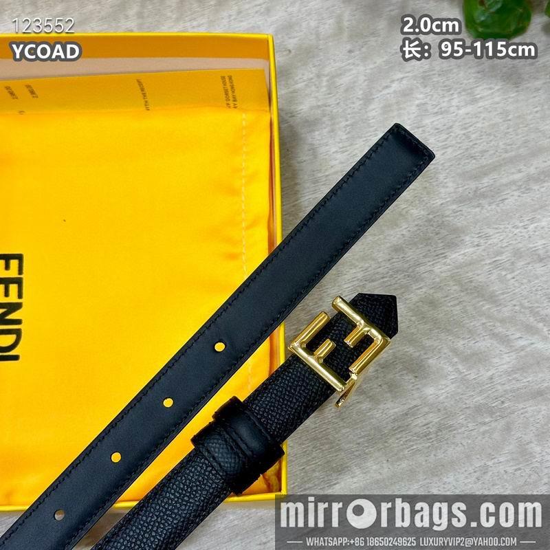 Fendi belt 20mmX95-115cm 8L16