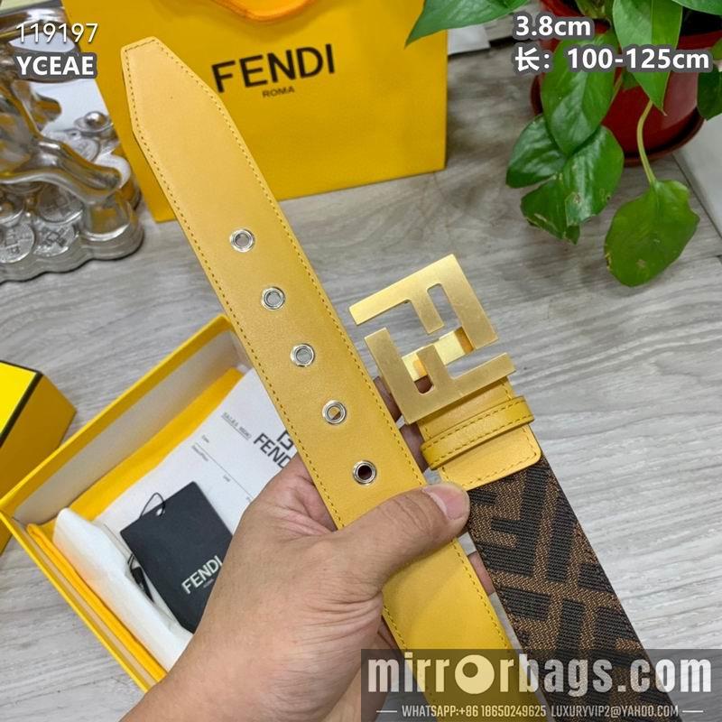 Fendi belt 38mmX100-125cm 8L08