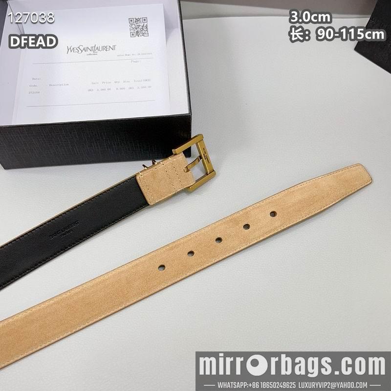 YSL belt 30mmX90-115cm 8L16