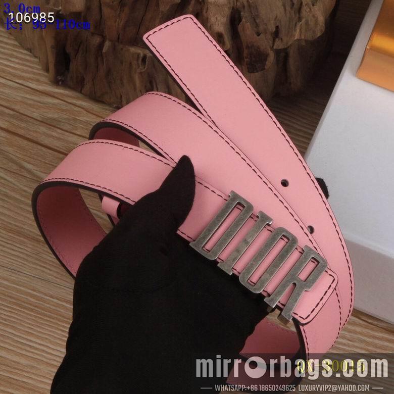 Dior Belt 30mm 95-110cm 8L04