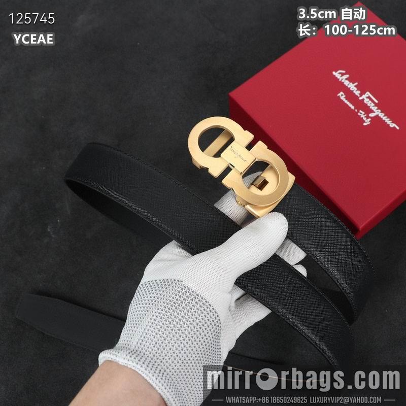 Ferragamo belt 35mmX100-125cm 8L02