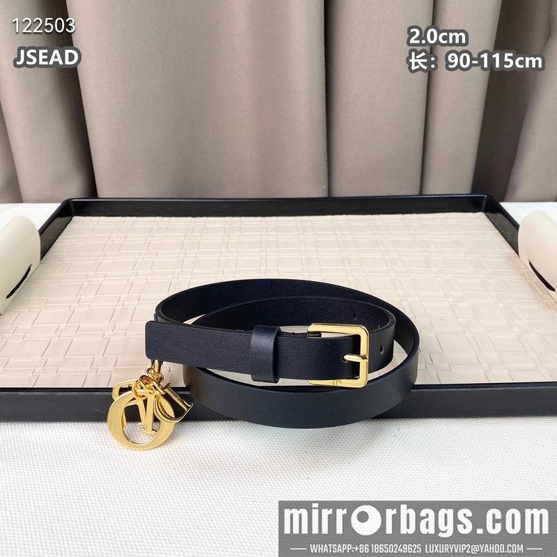 Dior belt 20mmX90-115cm 8L21