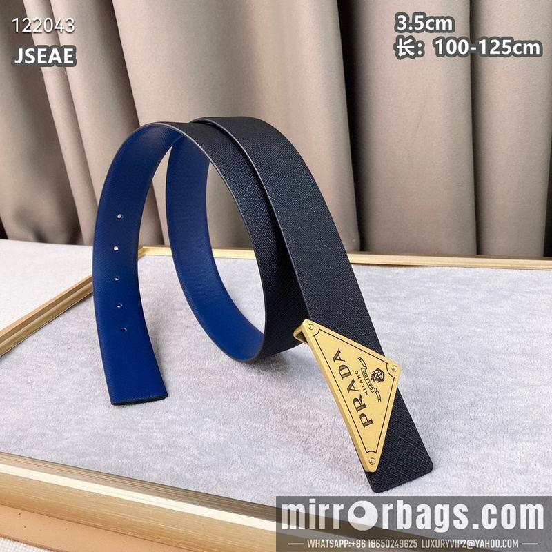 Prada belt 35mmX100-125cm 8L43