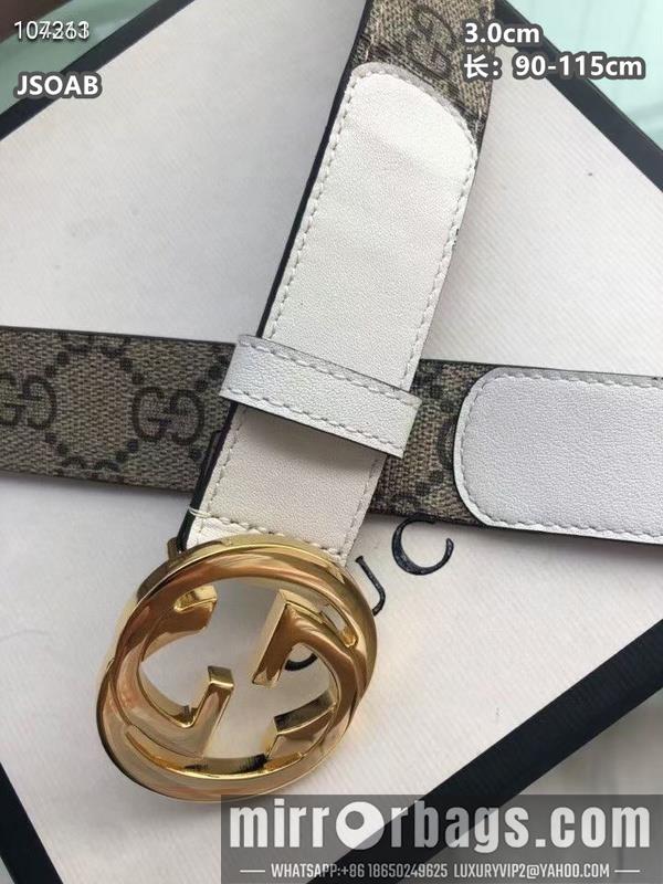Gucci belt 30mmX90-115cm 8L03