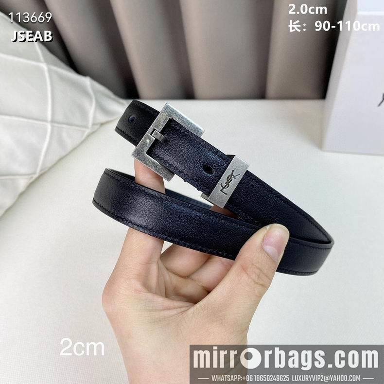 YSL belt 20mmX90-115cm 8L02