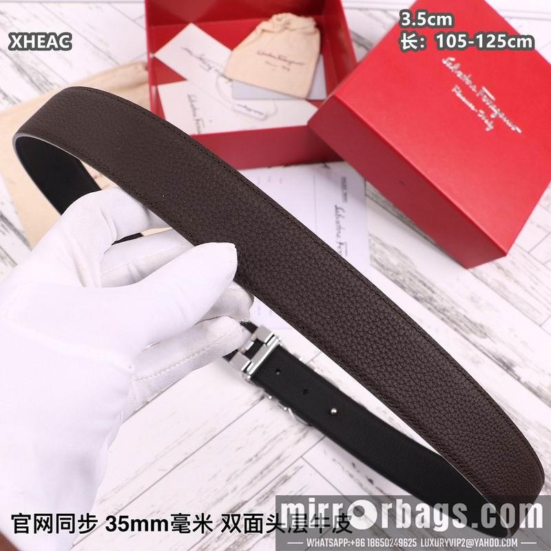 Ferragamo belt 35mmX105-125cm 8L131