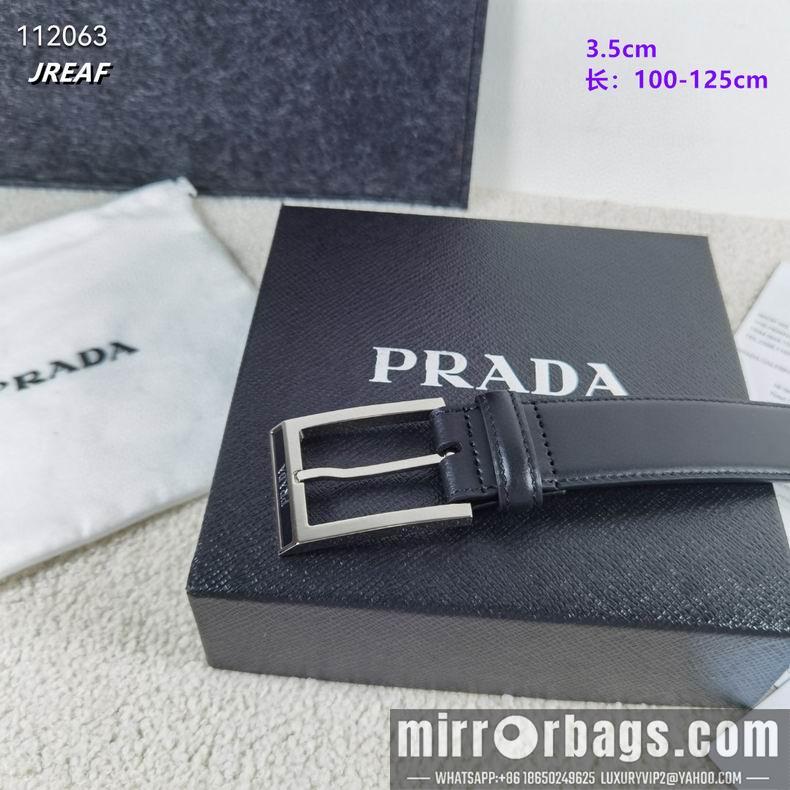 Prada belt 35mmX100-125cm 8L04