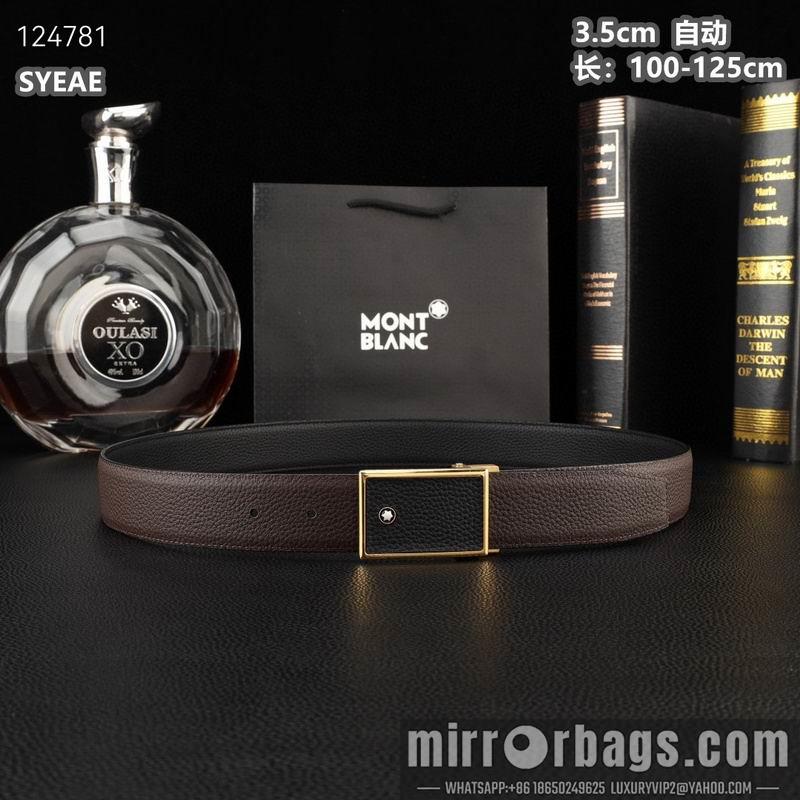 Montlanc belt 35mmX100-125cm 8L33