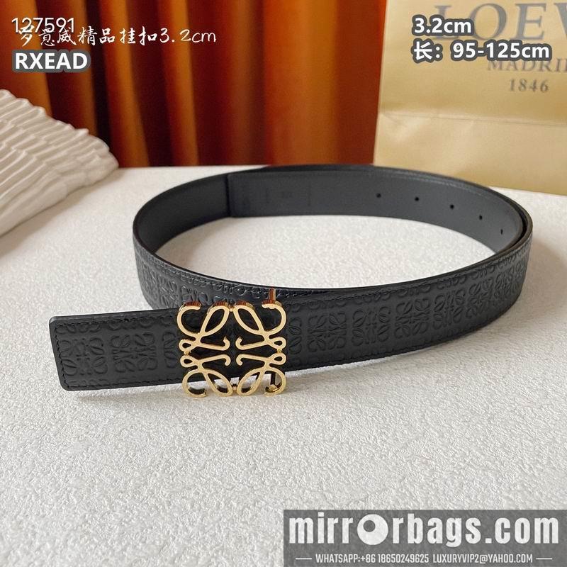 Loewe belt 32mmX95-125cm 8L04
